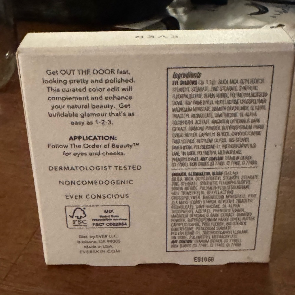 EVER BEAUTY Out the Door Cheek & Eye Palette - Picture 6 of 6